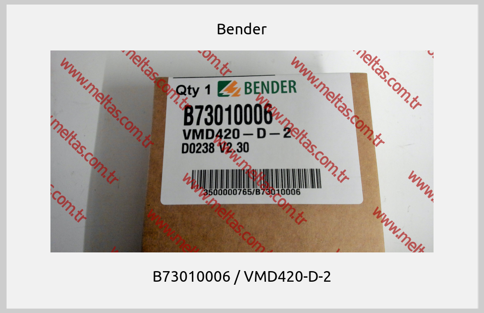 Bender - B73010006 / VMD420-D-2