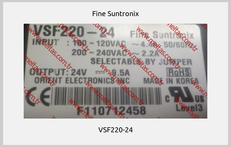 Fine Suntronix - VSF220-24
