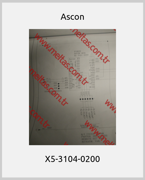 Ascon - X5-3104-0200