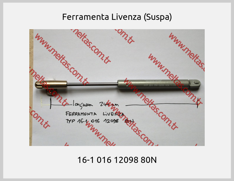 Ferramenta Livenza (Suspa) - 16-1 016 12098 80N