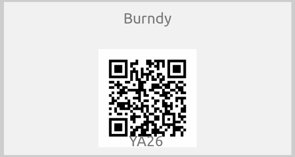 Burndy - YA26 