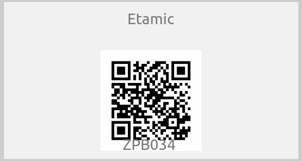 Etamic - ZPB034 