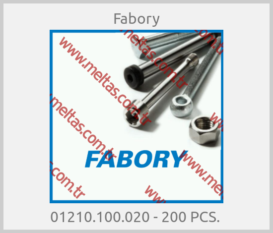 Fabory-01210.100.020 - 200 PCS. 