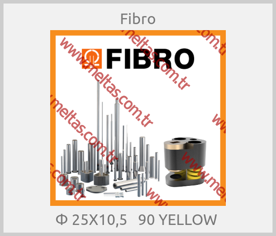 Fibro - Φ 25Χ10,5   90 YELLOW 