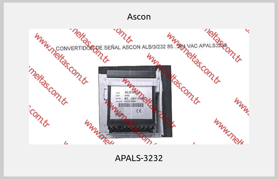Ascon - APALS-3232