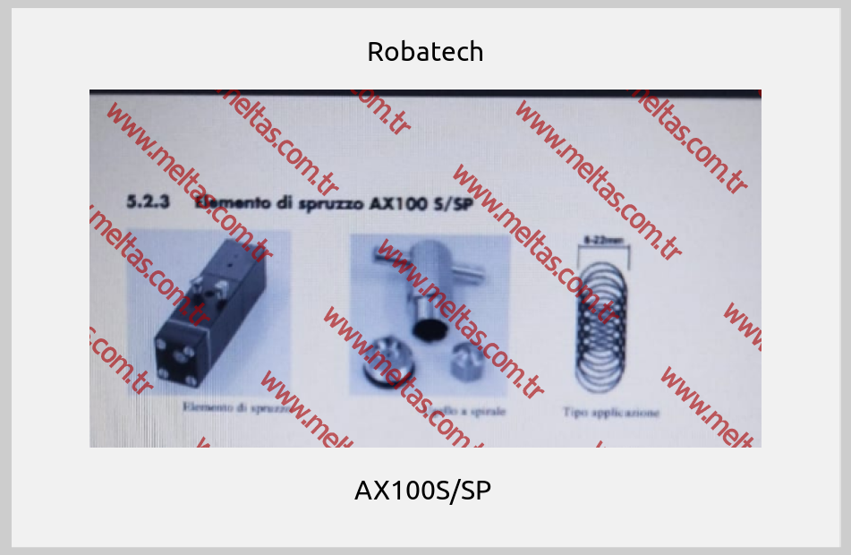 Robatech - AX100S/SP 