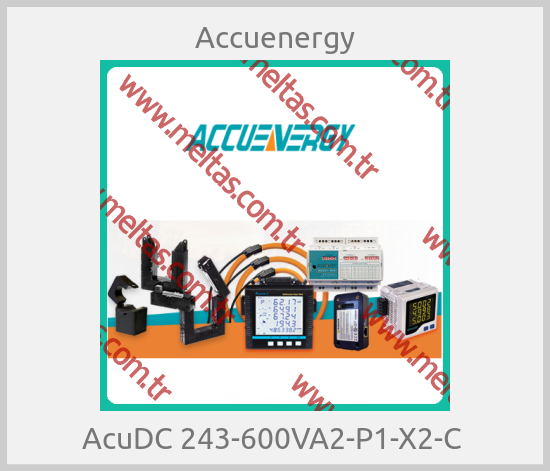 Accuenergy - AcuDC 243-600VA2-P1-X2-C 