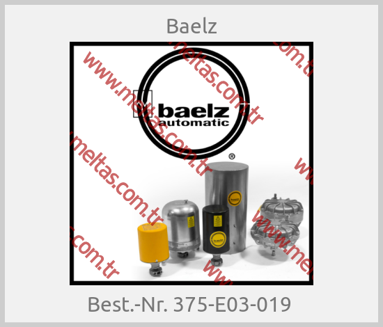 Baelz - Best.-Nr. 375-E03-019 