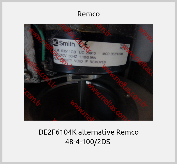 Remco-DE2F6104K alternative Remco 48-4-100/2DS 