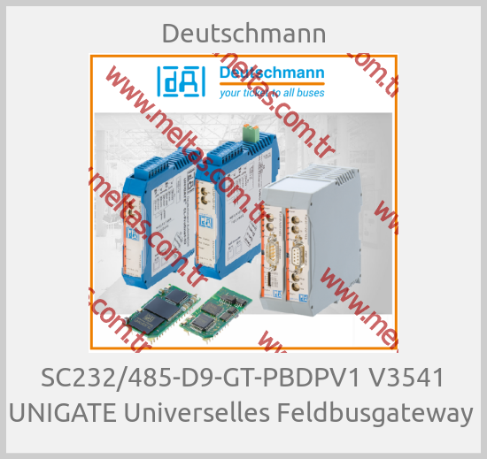 Deutschmann-SC232/485-D9-GT-PBDPV1 V3541 UNIGATE Universelles Feldbusgateway 