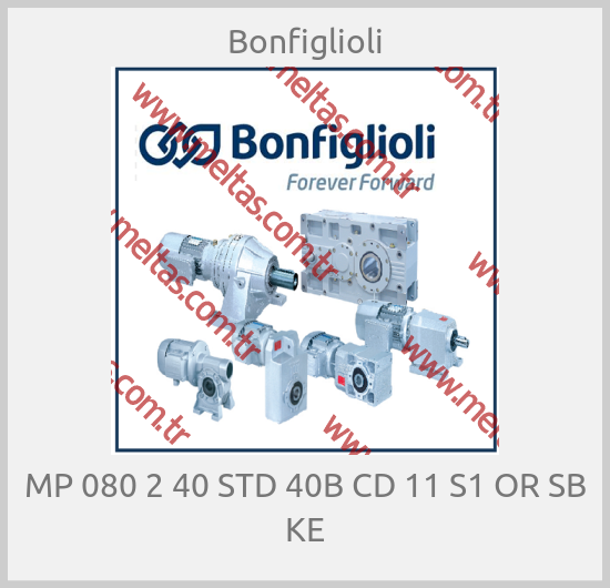 Bonfiglioli-MP 080 2 40 STD 40B CD 11 S1 OR SB KE