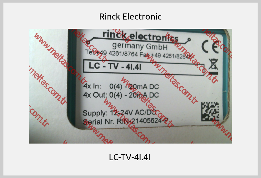 Rinck Electronic - LC-TV-4I.4I 