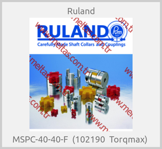 Ruland - MSPC-40-40-F  (102190  Torqmax) 