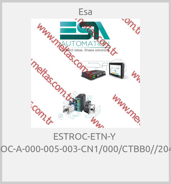 Esa-ESTROC-ETN-Y  ESTROC-A-000-005-003-CN1/000/CTBB0//204E/Y/ 
