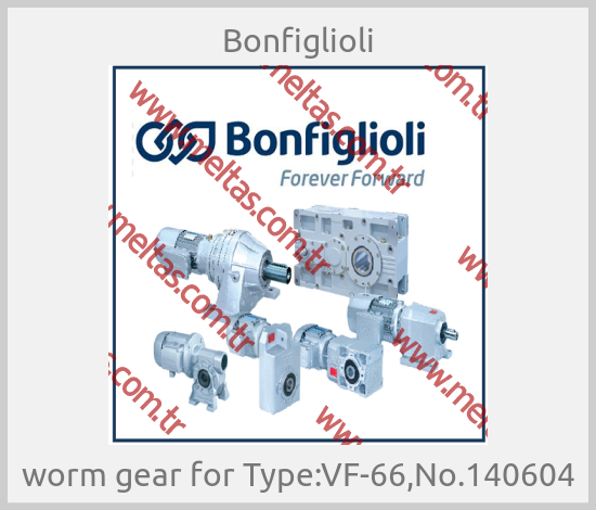 Bonfiglioli - worm gear for Type:VF-66,No.140604