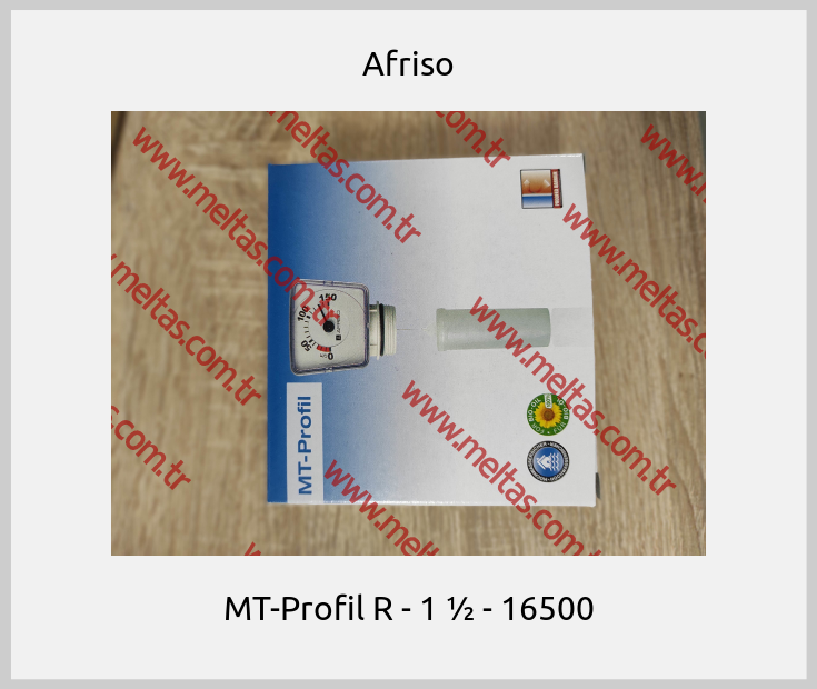 Afriso - MT-Profil R - 1 ½ - 16500
