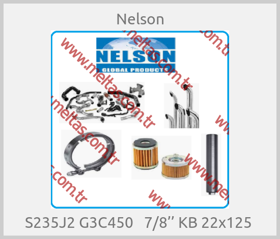 Nelson - S235J2 G3C450   7/8’’ KB 22x125 