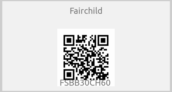 Fairchild - FSBB30CH60 