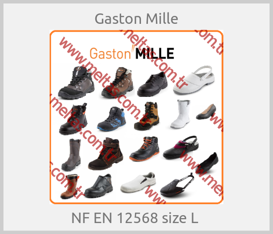 Gaston Mille - NF EN 12568 size L 