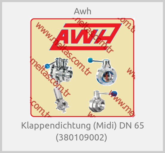 Awh-Klappendichtung (Midi) DN 65 (380109002) 
