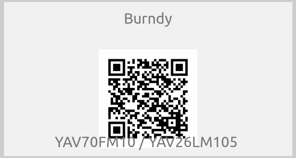 Burndy - YAV70FM10 / YAV26LM105 