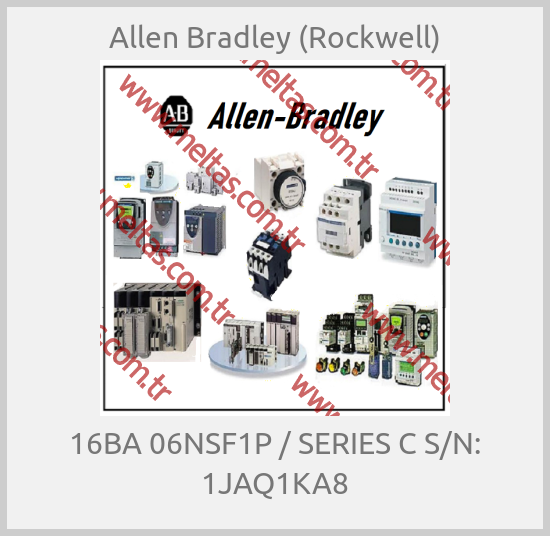 Allen Bradley (Rockwell) - 16BA 06NSF1P / SERIES C S/N: 1JAQ1KA8