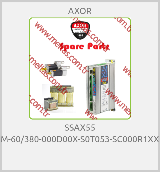 AXOR - SSAX55 M-60/380-000D00X-S0T053-SC000R1XX 