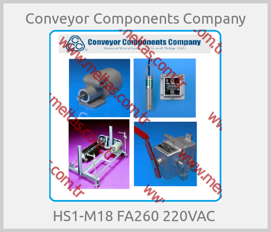 Conveyor Components Company-HS1-M18 FA260 220VAC 