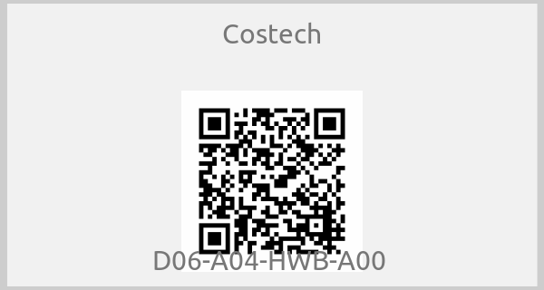 Costech - D06-A04-HWB-A00 