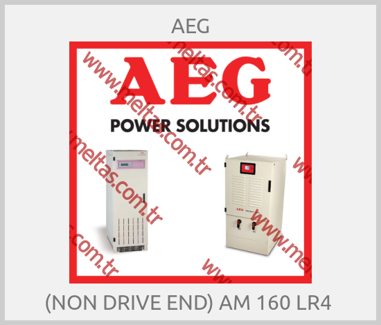 AEG - (NON DRIVE END) AM 160 LR4 