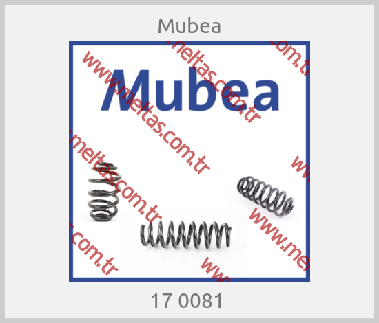 Mubea - 17 0081 