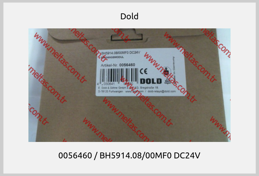 Dold - 0056460 / BH5914.08/00MF0 DC24V