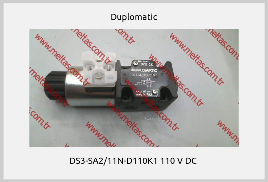 Duplomatic - DS3-SA2/11N-D110K1 110 V DC 