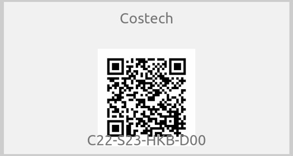 Costech - C22-S23-HKB-D00