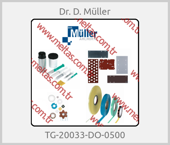 Dr. D. Müller - TG-20033-DO-0500