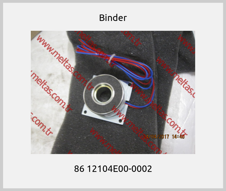 Binder - 86 12104E00-0002