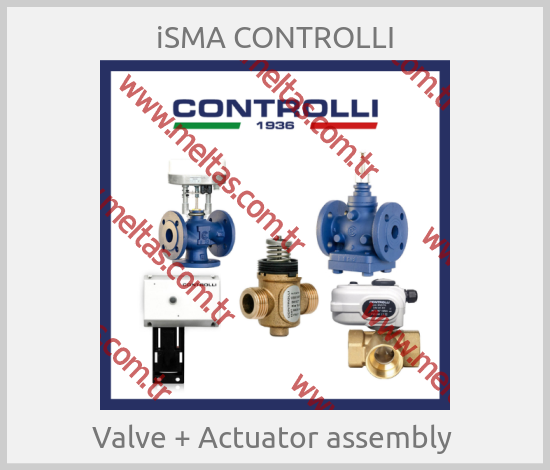 iSMA CONTROLLI - Valve + Actuator assembly 