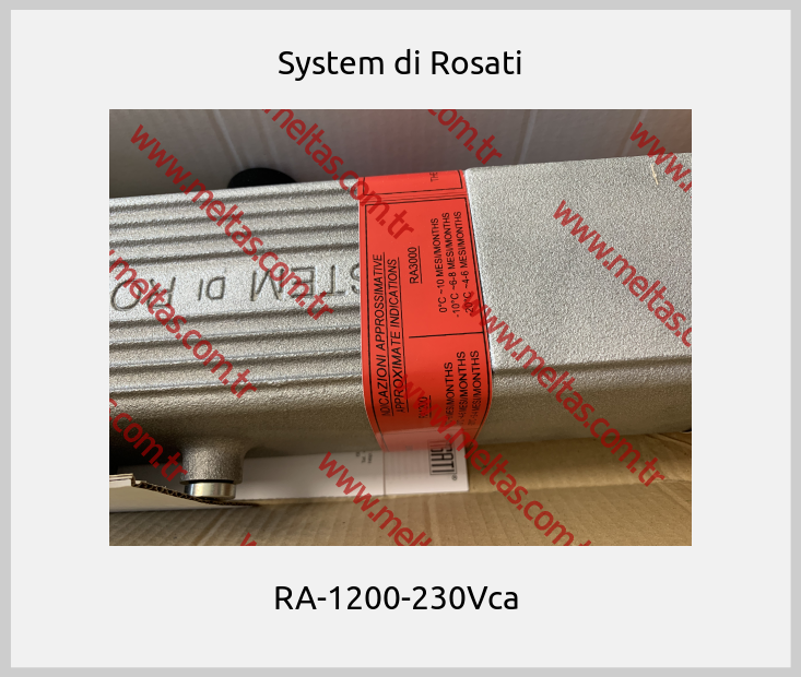 System di Rosati - RA-1200-230Vca 