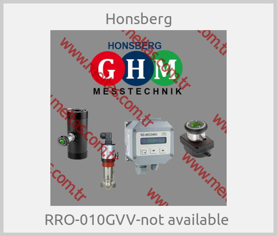 Honsberg - RRO-010GVV-not available 