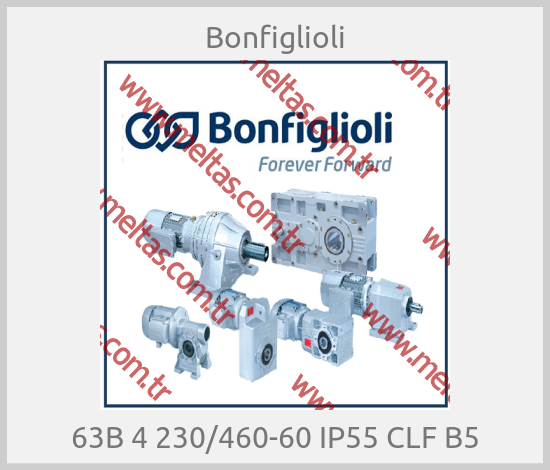 Bonfiglioli-63B 4 230/460-60 IP55 CLF B5