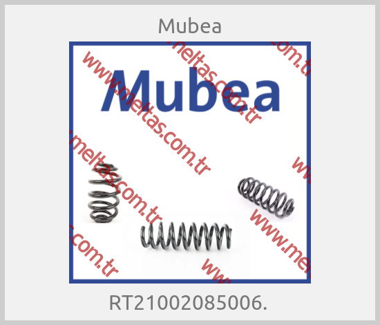 Mubea - RT21002085006. 