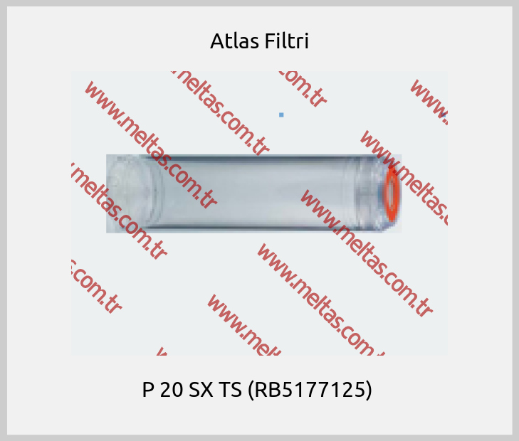 Atlas Filtri - P 20 SX TS (RB5177125) 