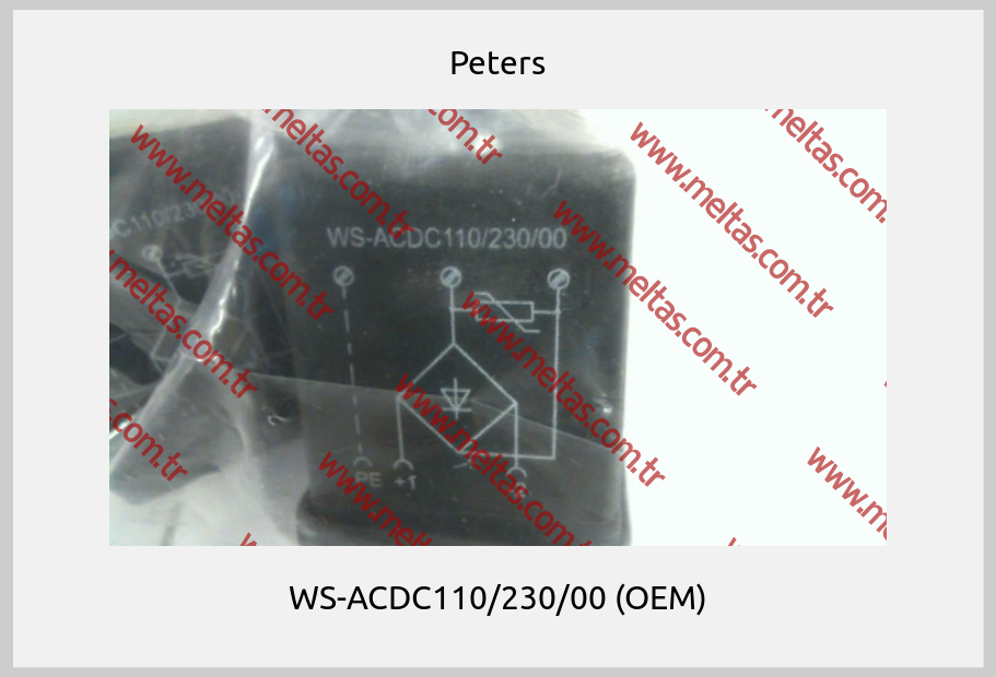 Peters - WS-ACDC110/230/00 (OEM)