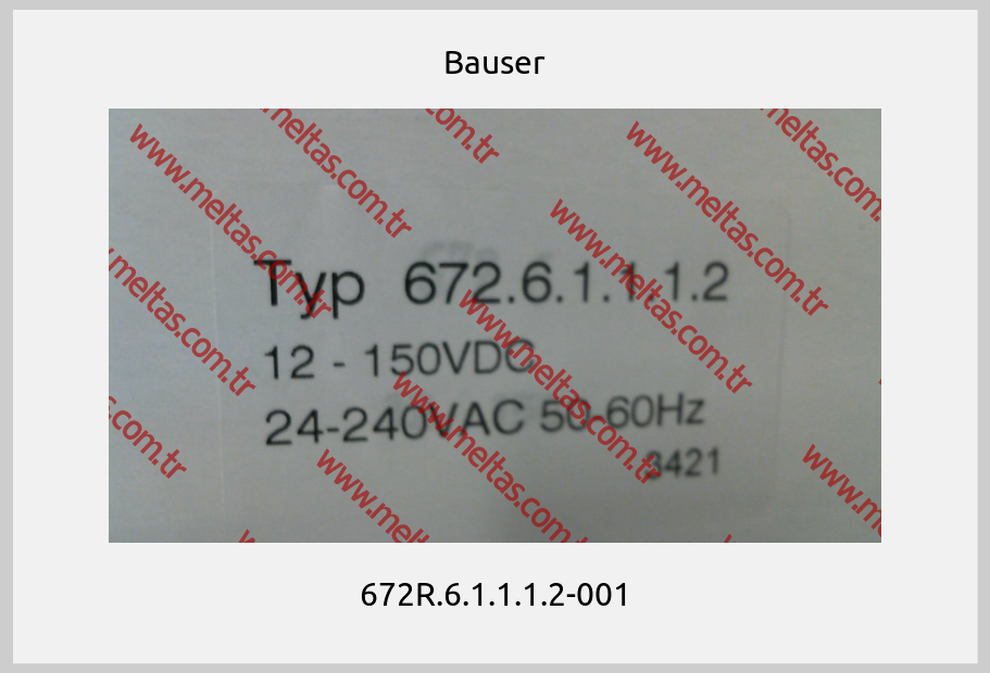 Bauser - 672R.6.1.1.1.2-001