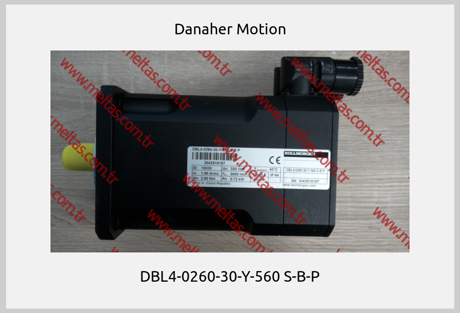 Danaher Motion - DBL4-0260-30-Y-560 S-B-P