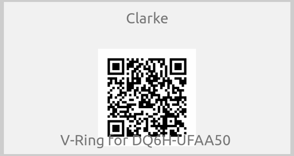 Clarke-V-Ring for DQ6H-UFAA50 