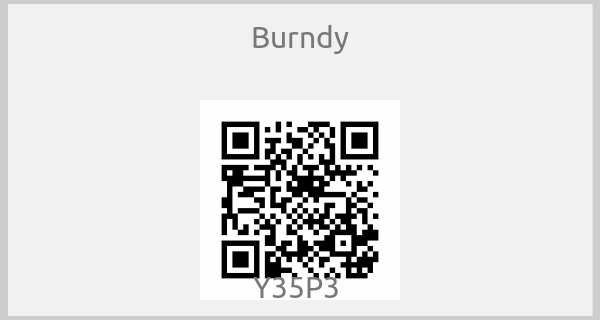 Burndy - Y35P3 