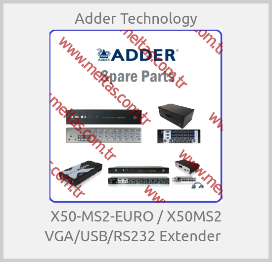 Adder Technology - X50-MS2-EURO / X50MS2 VGA/USB/RS232 Extender  