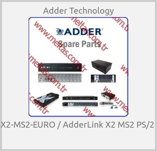 Adder Technology - X2-MS2-EURO / AdderLink X2 MS2 PS/2  