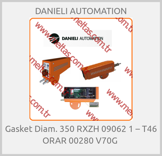 DANIELI AUTOMATION-Gasket Diam. 350 RXZH 09062 1 – T46 ORAR 00280 V70G 